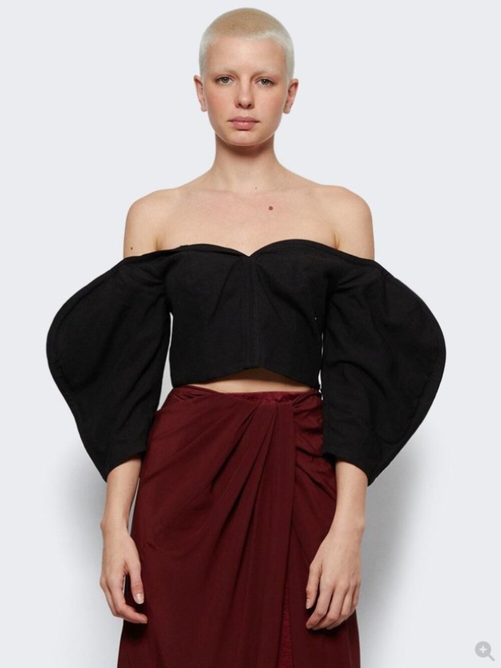 Mara Hoffman Juana Black Top - Size 2